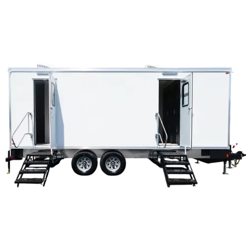 9 Station Bathroom Trailer Rental