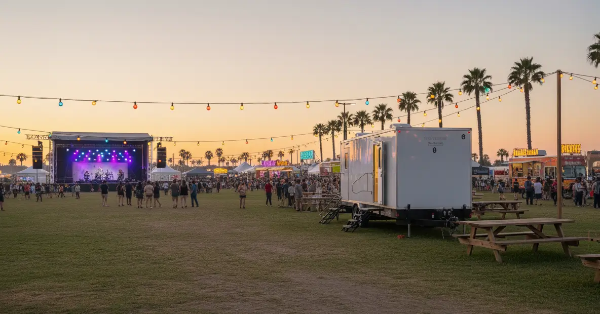 Luxury Portable Restrooms for Corporate Events Las Vegas