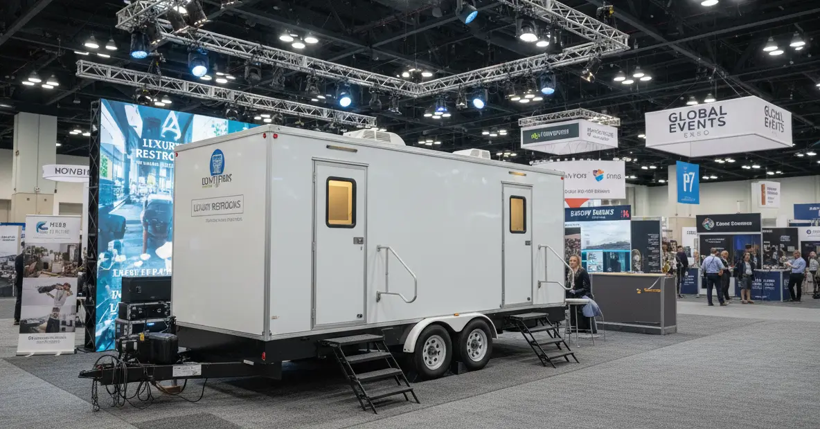 Luxury Portable Restrooms for Trade Shows Las Vegas